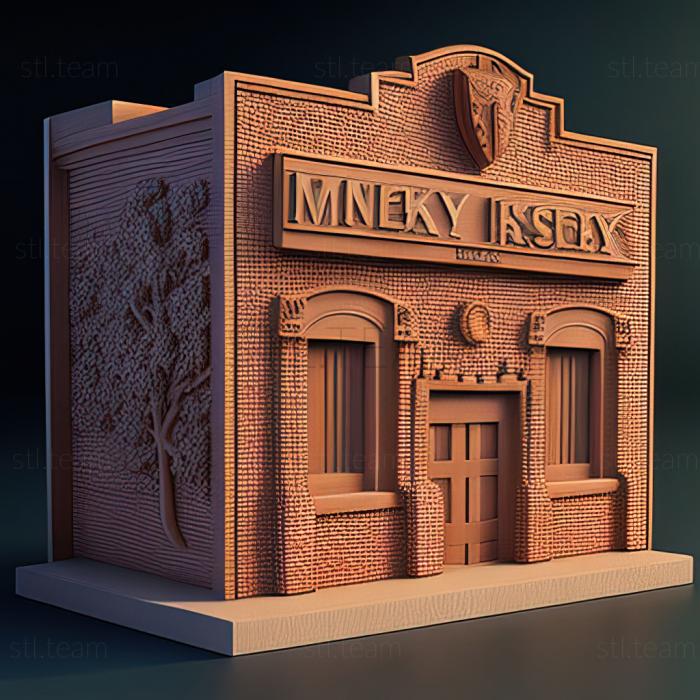3D model McKinney Texas (STL)